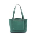 ≪7%OFFクーポン対象≫エルメス HERMES カバセリエ31 トートバッグ バッグ レザー トリヨンクレマンス トリヨンクレマンス メンズ グリーン系 082201CA 【中古】(4)