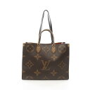 ≪5%OFFクーポン対象≫ルイ・ヴィトン LOUIS VUITTON オンザゴーGM ショルダーバッグ バッグ PVCコーティングキャンバス レザー モノグラム...