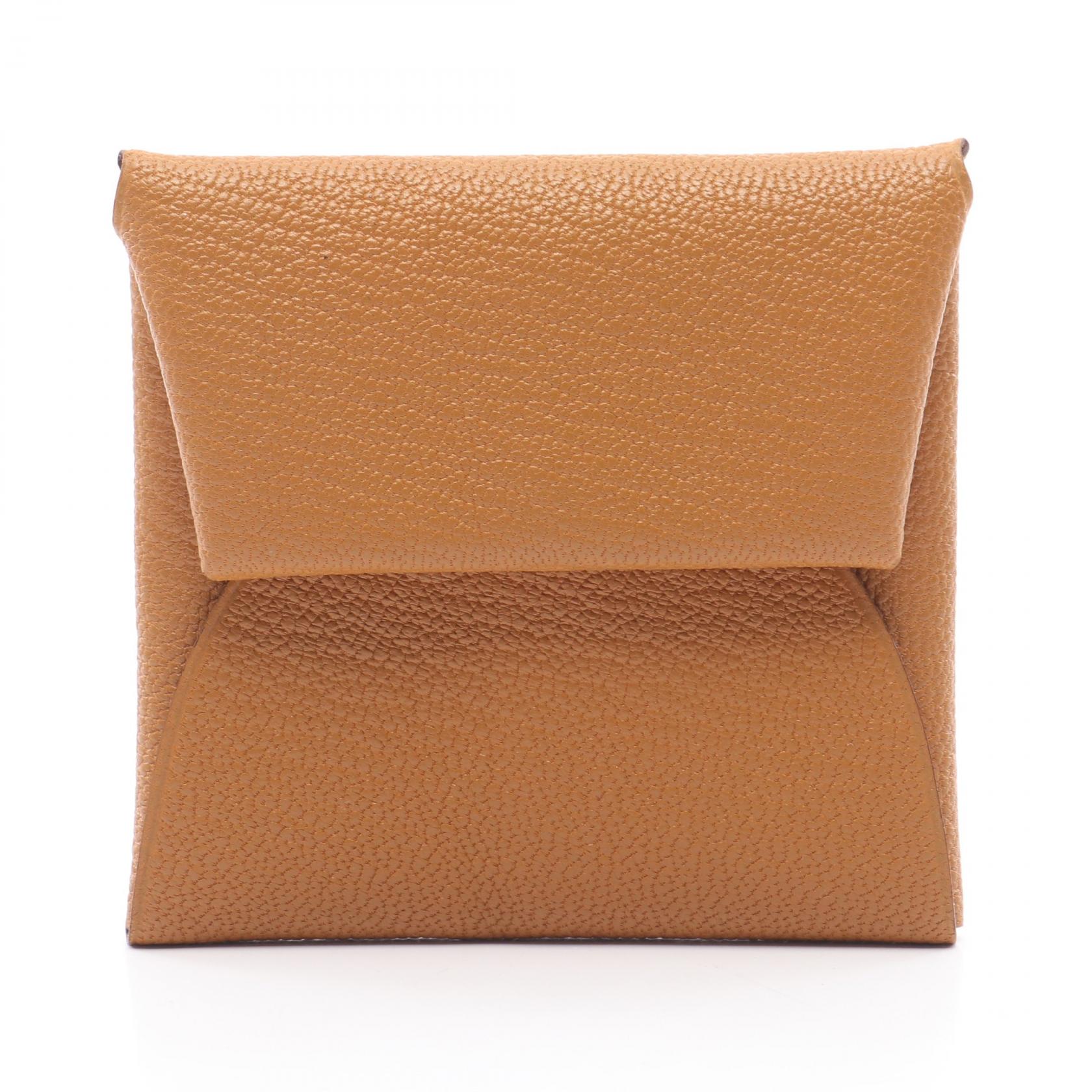 ≪全品5%OFF＆まとめ買い対象≫エルメス HERMES バスティア コインケース 財布 ゴートスキン（山羊革） ..