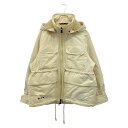 ≪5千円OFFクーポン対象≫モンクレールグルノーブル MONCLER GRENOBLE コート 衣料品 アウター ポリエステル メンズ ホワイト系 【中古】