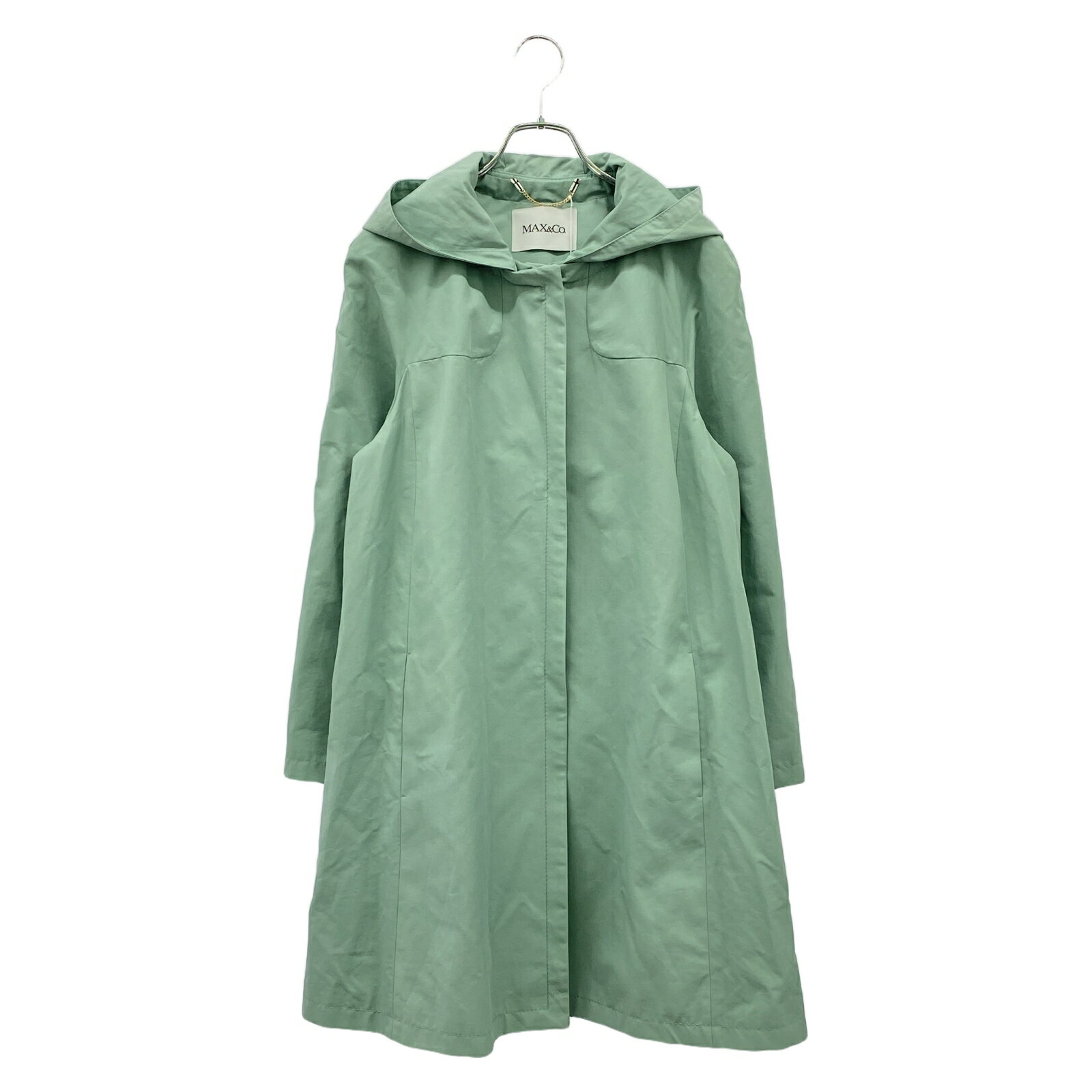 ≪3%OFFクーポン×P3倍≫マックスアンドコー MAX&Co. コート 衣料品 アウター コットン レディース グリーン系 【中古】