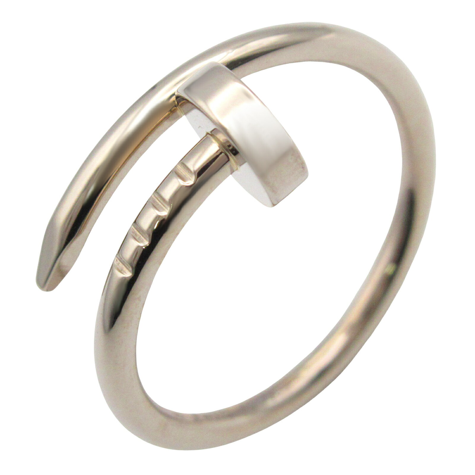 カルティエ CARTIER ジュスト アン クル スモールリング リング・指輪 ジュエリー K18WG（ホワイトゴールド） メンズ レディース シルバー系 【中古】のサムネイル