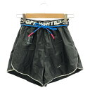ナイキ NIKE NIKE×OFFWHITE ショトパンツ ショートパンツ 衣料品 ボトムス ナイロン レディース ブラック系 【中古】(4)