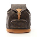 ≪10%OFFクーポン対象≫ルイ・ヴィトン LOUIS VUITTON モンスリMM リュックサック バックパック バッグ PVCコーティングキャンバス レザー...