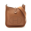 エルメス HERMES エヴリンTPM アマゾン ショルダーバッグ バッグ レザー トリヨンクレマンス トリヨンクレマンス レディース ブラウン系 【中古】