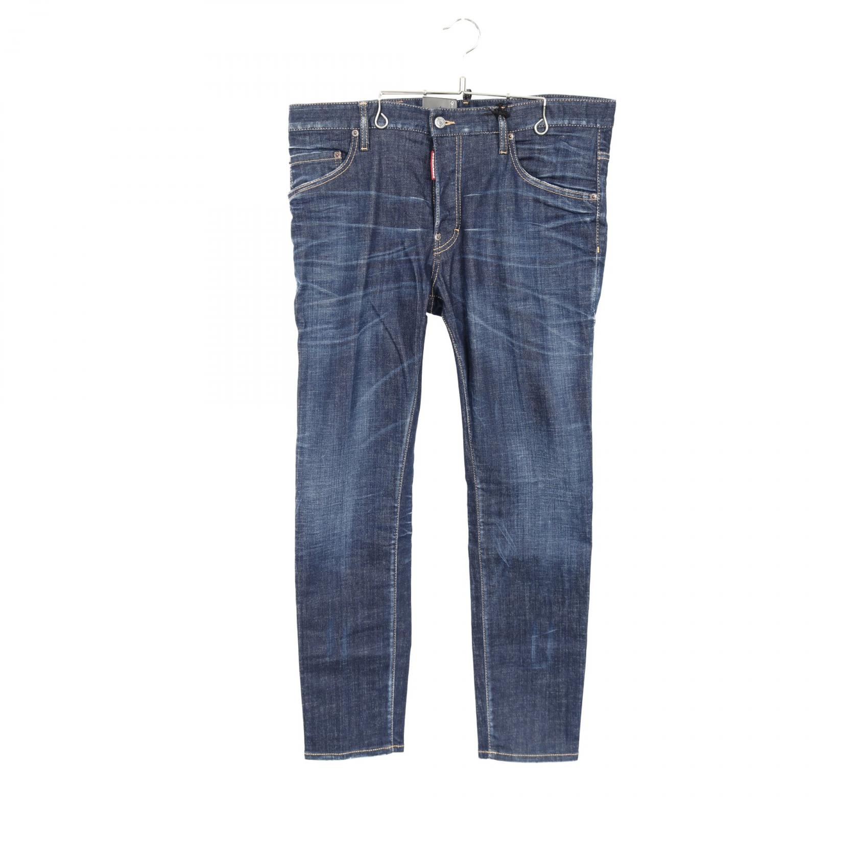 ディースクエアード DSQUARED2 skater jean デニムパンツ 衣料品 ボトムス コットン メンズ ネイビー系 S74LB1316S3034247052 【新品】