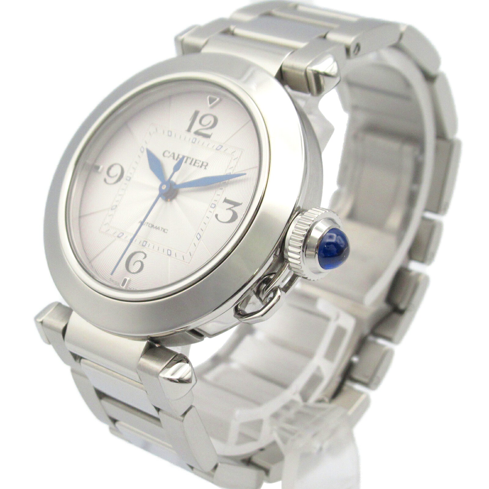 ≪5%OFFクーポン対象≫カルティエ CARTIER パシャ 腕時計 時計 ステンレススチール ボーイズ シルバー系 WSPA0013 【中古】