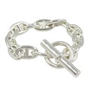 エルメス HERMES シェーヌダンクル MM ブレスレット 13コマ ブレスレット アクセサリー シルバー925 メンズ レディース シルバー系 【中古】