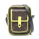 【全品5%OFFクーポン】ルイ・ヴィトン LOUIS VUITTON クリストファー ウェアラブルウォレット モノグラムマカサー ショルダーバッグ バッグ PVCコーティングキャンバス レザー メンズ ブラウン系 / グリーン系 / ブラック系 M80793 【中古】
