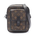 【全品5%OFFクーポン】ルイ・ヴィトン LOUIS VUITTON クリストファー ウエアラブル ウォレット モノグラムマカサー ショルダーバッグ バッグ PVCコーティングキャンバス レザー メンズ ブラウン系 / ブラック系 M69404 【中古】