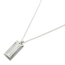 ブルガリ BVLGARI インゴット 1PD ネックレス ネックレス ジュエリー K18WG(ホワイトゴールド) ダイヤモンド メンズ レディース クリア系 【...