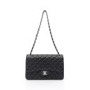 ≪10%OFFクーポン対象≫シャネル CHANEL デカマトラッセ30 クラシック ラージ Wフラップ ショルダーバッグ バッグ ラムスキン(羊革) レディース...