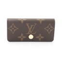 ルイ・ヴィトン LOUIS VUITTON ミュルティクレ4 キーケース アクセサリー PVCコーティングキャンバス モノグラム レディース ブラウン系 M69...
