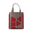 エルメス HERMES プティアッシュ エトゥープ トートバッグ バッグ ヴォーエプソン / フェルト ヴォーエプソン レディース ブラウン系 / レッド系 【中古】