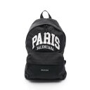 ≪15%OFFクーポン対象≫バレンシアガ BALENCIAGA エクスプローラー リュックサック バックパック バッグ ナイロンキャンバス メンズ レディース ブラック系 503221 【中古】(4)