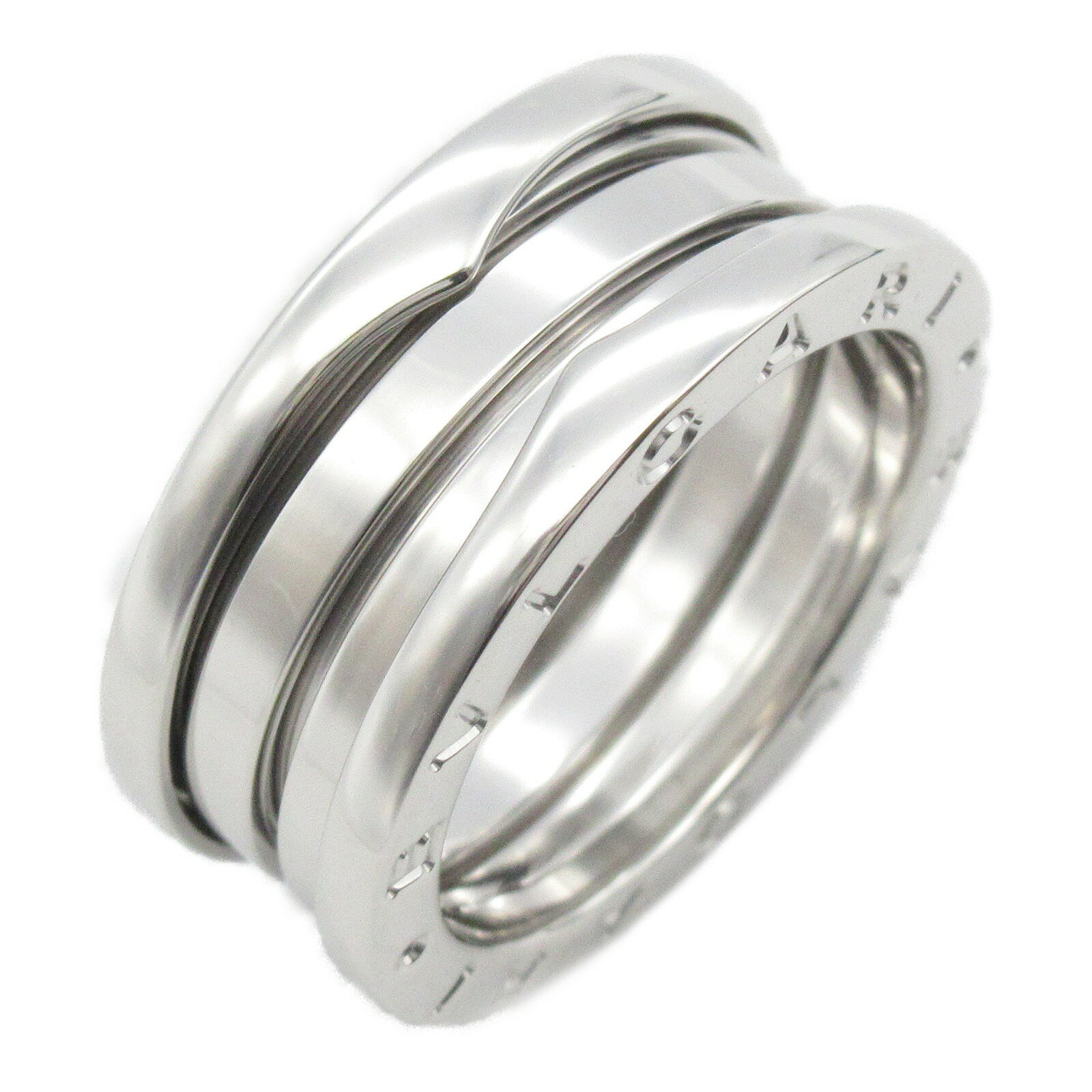 ≪全品5%OFF&まとめ買い対象≫ブルガリ BVLGARI B-zero1 ビーゼロワン リング 3バンド リング・指輪 ジュエリー K18WG(ホワイトゴール...