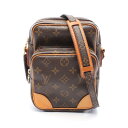 ルイ・ヴィトン LOUIS VUITTON アマゾン モノグラム ショルダーバッグ バッグ PVCコーティングキャンバス レザー レディース ブラウン系 M45236 【中古】