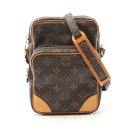 ルイ・ヴィトン LOUIS VUITTON アマゾン モノグラム ショルダーバッグ バッグ PVCコーティングキャンバス レザー レディース ブラウン系 M45236 【中古】