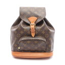 ≪5千円OFFクーポン対象≫ルイ・ヴィトン LOUIS VUITTON モンスリMM リュックサック バックパック バッグ PVCコーティングキャンバス レザー...
