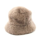 ≪3%OFFクーポン対象≫マックスマーラ MAX MARA FIGURA1 テディベア 帽子 シルク アルパカ / カシミヤ レディース ブラウン系 【中古】