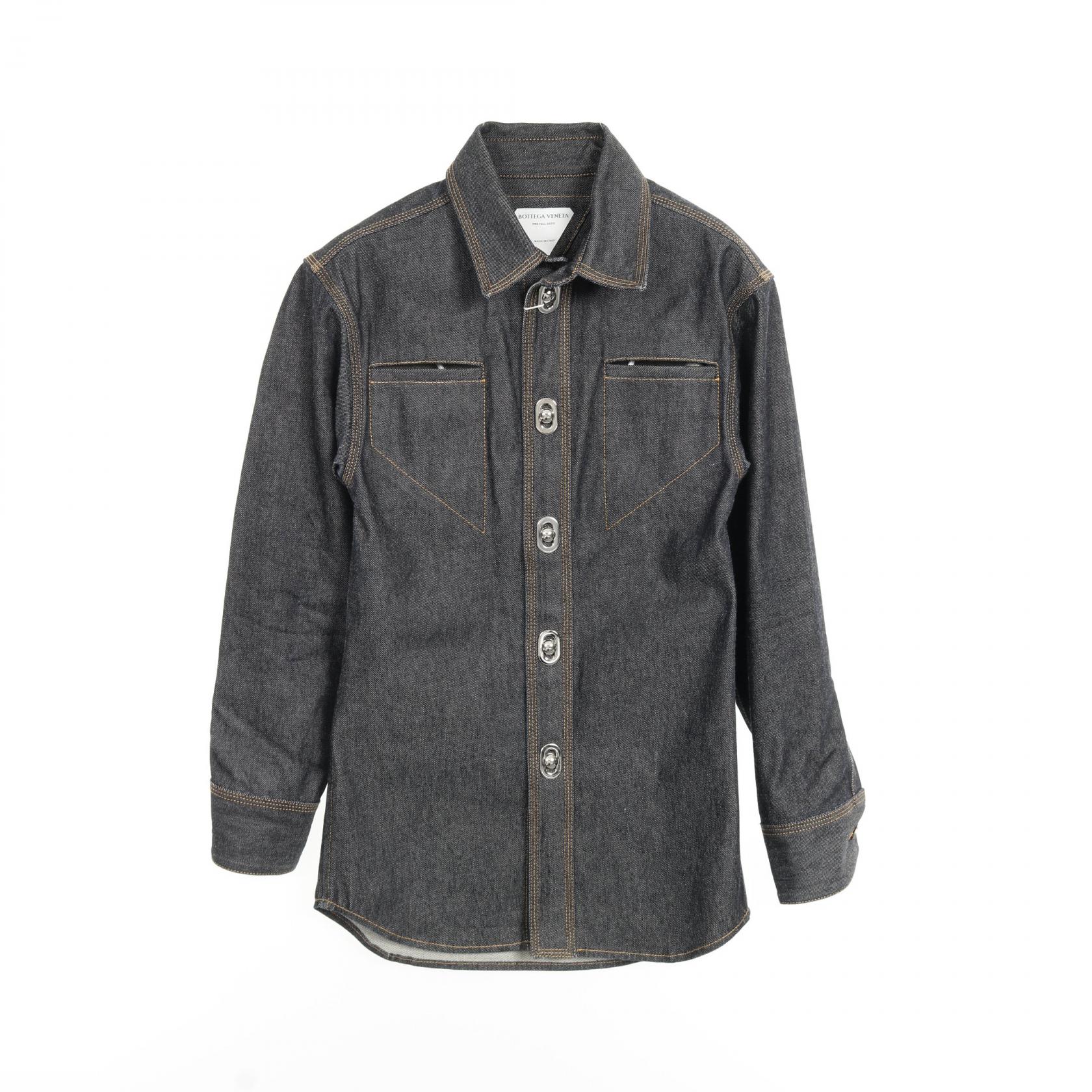 ≪全品5%OFF＆まとめ買い対象≫ボッテガヴェネタ BOTTEGA VENETA 衣料品 トップス コットン メンズ ネイビー系 629451 【中古】