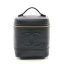 シャネル CHANEL ココマーク ハンドバッグ バッグ カーフ(牛革) レディース ブラック系 A01998 【中古】
