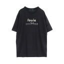 ルイ・ヴィトン LOUIS VUITTON カットソー 衣料品 トップス コットン メンズ ブラック系 RM232NPGHPY86W 【中古】