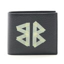 バレンシアガ BALENCIAGA CASH SQUARE COIN WALLET 二つ折り財布 財布 レザー メンズ ブラック系 5943152ABKU1000 【新品】