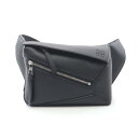 【全品5%OFFクーポン】ロエベ LOEWE パズル バムバッグ ミニ ウエストバッグ ボディバッグ バッグ レザー メンズ レディース ブラック系 B510EB1X031100 【新品】
