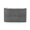 【全品5%OFFクーポン】ボッテガヴェネタ BOTTEGA VENETA マキシイントレチャート コインケース 財布 レザー レディース グレー系 / ブルー系 749456VBWD41446 【新品】