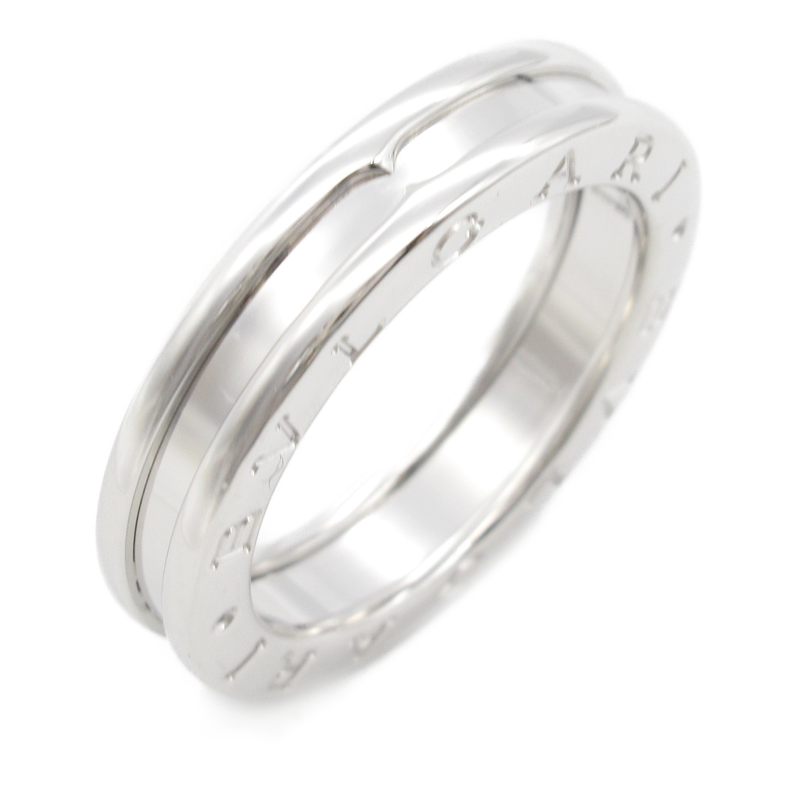 ≪全品5%OFF&まとめ買い対象≫ブルガリ BVLGARI B-zero1 ビーゼロワン リング 1バンド リング・指輪 ジュエリー K18WG(ホワイトゴール...