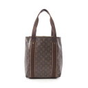 ルイ・ヴィトン LOUIS VUITTON カバ ボブール トートバッグ バッグ PVCコーティングキャンバス レザー モノグラム メンズ レディース ブラウン系 M53013 【中古】