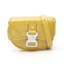 ≪5千円OFFクーポン対象≫ディオール Dior GALLOP ギャロップ オブリーク ショルダーバッグ バッグ パテントレザー レディース イエロー系 【中古】
