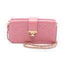 ≪5千円OFFクーポン対象≫シャネル CHANEL マトラッセ ショルダーバッグ バッグ レザー レディース ピンク系 【中古】