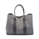 ≪7%OFFクーポン対象≫エルメス HERMES ガーデンパーティGM トートバッグ バッグ キャンバス レザー トワルミリタリー / ネゴンダ トワルミリタリ...