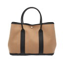 ≪7%OFFクーポン対象≫エルメス HERMES ガーデンパーティPM トートバッグ バッグ キャンバス レザー トワルミリタリー / ネゴンダ トワルミリタリ...