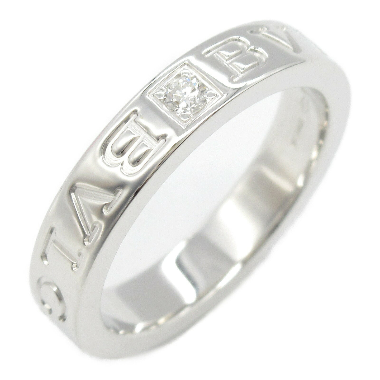 ≪全品5%OFF&まとめ買い対象≫ブルガリ BVLGARI B-zero1 ビーゼロワン リング 1PD リング・指輪 ジュエリー K18WG(ホワイトゴールド...