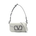 ヴァレンチノ Valentino Vロゴ ハンドバッグ バッグ レザー レディース グレー系 1Y0B0B63JED 【中古】