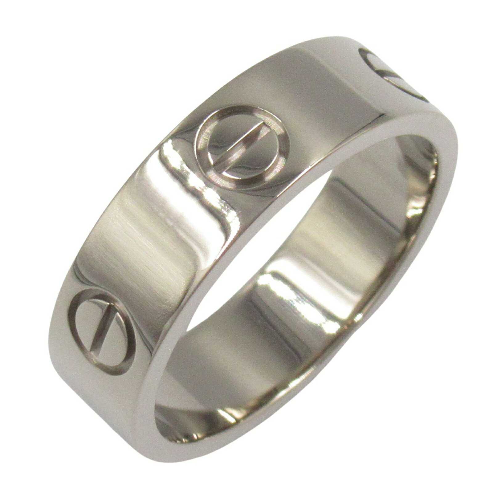 ≪全品5%OFF&まとめ買い対象≫カルティエ CARTIER ラブリング リング・指輪 ジュエリー K18WG(ホワイトゴールド) メンズ レディース シルバー...