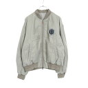 ≪5千円OFFクーポン対象≫ディオール Dior ボンバージャケット ブルゾン 衣料品 アウター ナイロン コットン メンズ グレー系 143C432G6107 【中古】