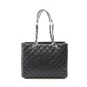 シャネル CHANEL マトラッセ グランドショッピング GST トートバッグ バッグ キャビアスキン(グレインドカーフ) レディース ブラック系 A50995...