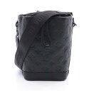 【全品5%OFFクーポン】ルイ・ヴィトン LOUIS VUITTON ノエ スリング モノグラムシャドウ ショルダーバッグ バッグ レザー メンズ ブラック系 M82248 【中古】