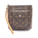 ルイ・ヴィトン LOUIS VUITTON パルティシオン モノグラム ポーチ バッグ PVCコーティングキャンバス レザー レディース ブラウン系 M51901 【中古】