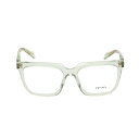 プラダ PRADA メガネ 衣料品 プラスチック レディース グリーン系 VPRA19 【中古】
