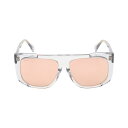 マックスマーラ MAX MARA EILEEN サングラス 衣料品 プラスチック レディース クリア系 MM0073 【中古】