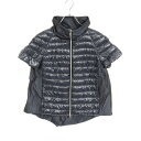 ヘルノ Herno ショートスリーブダウンベスト ダウンジャケット 衣料品 アウター ナイロン レディース ネイビー系 PI001702D 【中古】