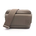 【全品5%OFFクーポン】ルイ・ヴィトン LOUIS VUITTON ファストライン メッセンジャー LVアエログラム ショルダーバッグ バッグ レザー メンズ ブラウン系 M23710 【中古】