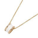 ブルガリ BVLGARI B-zero1 ビーゼロワン ネックレス セラミック ネックレス ジュエリー K18PG(ピンクゴールド) セラミック メンズ レディ...