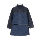 ≪5千円OFFクーポン対象≫フェンディ FENDI FFロゴ セットアップ 衣料品 コットン レディース ブルー系 / ネイビー系 FLF793/FLP850 ...