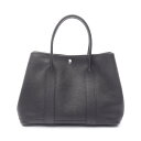 【2万円OFFクーポン対象】エルメス HERMES ガーデンパーティPM トートバッグ バッグ レザー ネゴンダ ネゴンダ レディース ブラック系 051559CK 【中古】